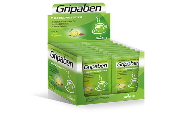 GRIPABEN TÉ DESCONGESTIVO