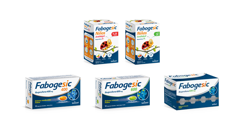 fanilia de productos Fabogesic de Savant